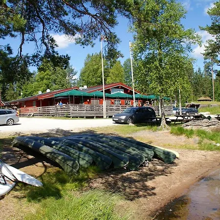 Деревянный коттедж Finnskogen Turistsenter Скасенден